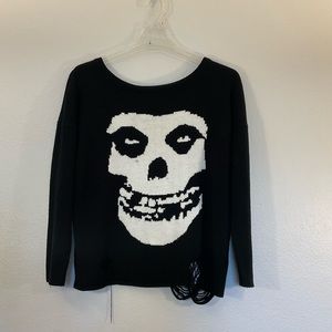 Hot Topic | Misfits oversized distressed knit sweater